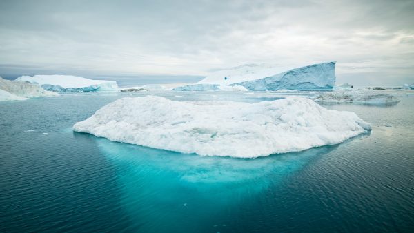 Blue iceberg - Photo by Alexander Hafemann