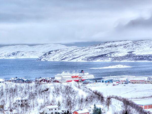 Kirkenes, Norway on a snowy day - Picture by Michelle Maria